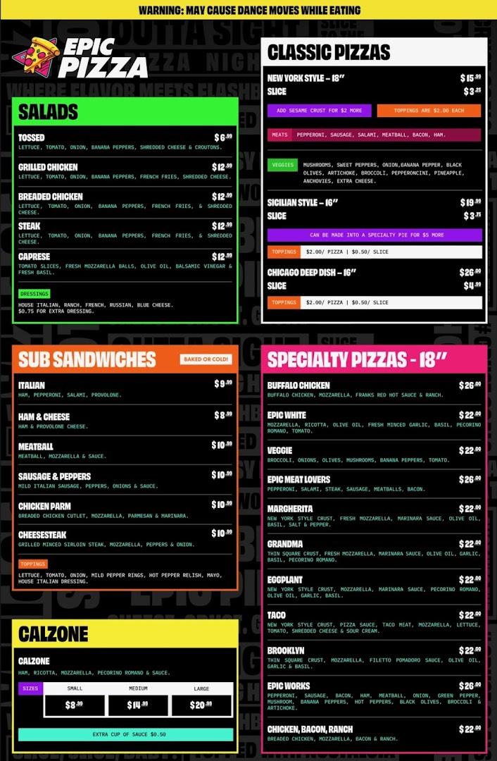 Epic Pizza of DuBois, LLC