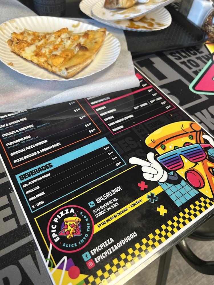 Epic Pizza of DuBois, LLC Menu image 3